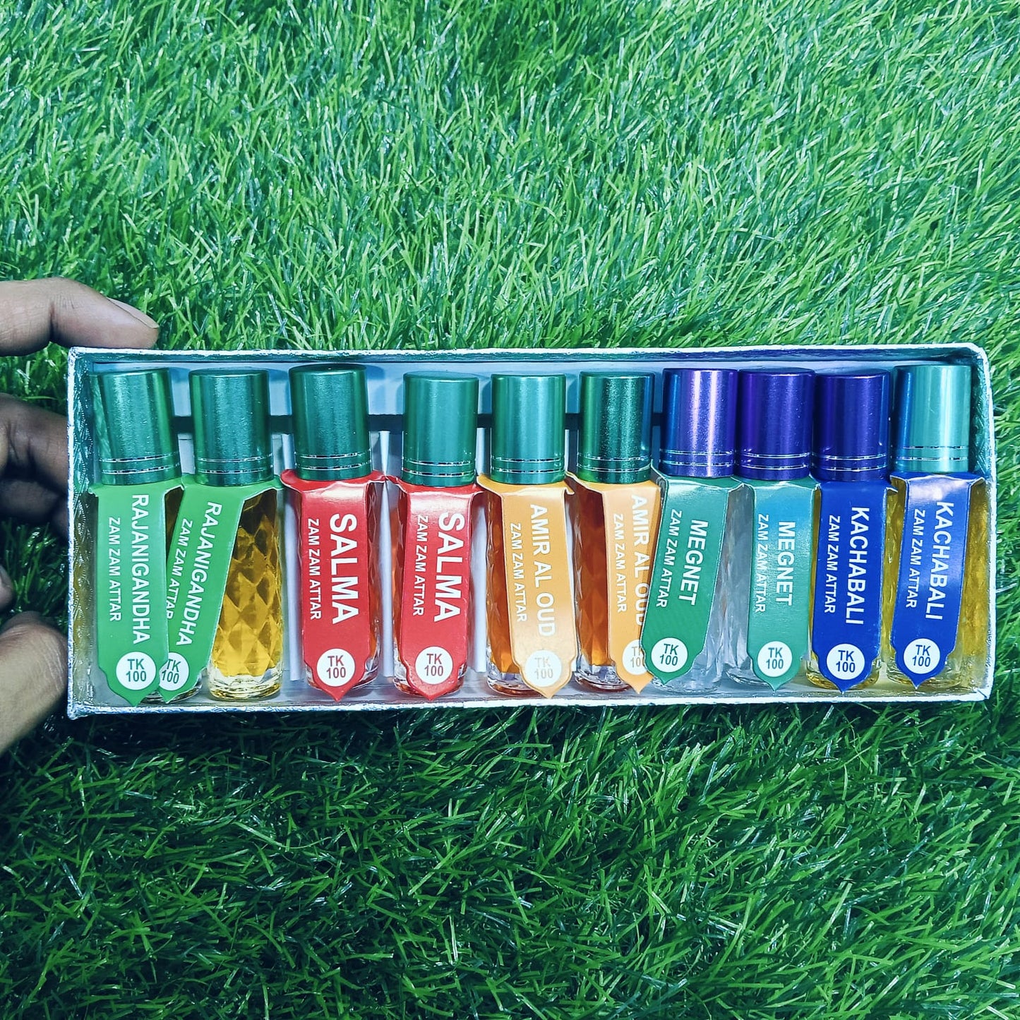 Any 10 Pcs Attar Combo Pack Good Fragrance - Ator
