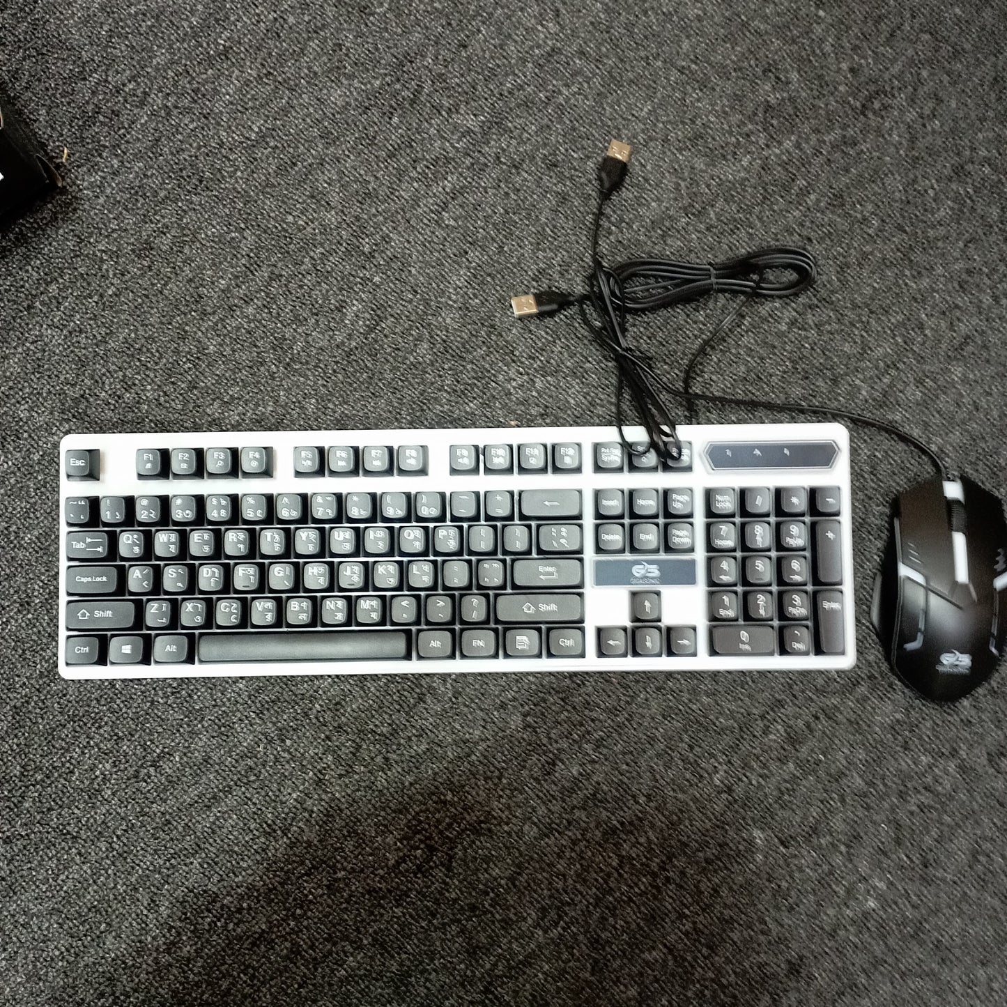 RGBB 699GS RGB usb Keyboard Mouse