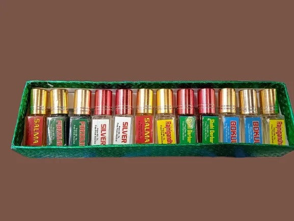 Any 10 Pcs Attar Combo Pack Good Fragrance - Ator
