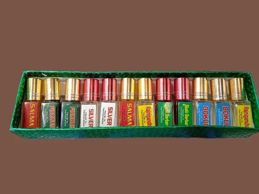 Any 10 Pcs Attar Combo Pack Good Fragrance - Ator