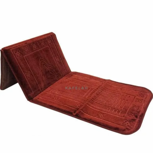 Foldable Luxury Relax Backrest Muslim Prayer Mat Carpet Islamic Recliner Chair Travel Recliner cx