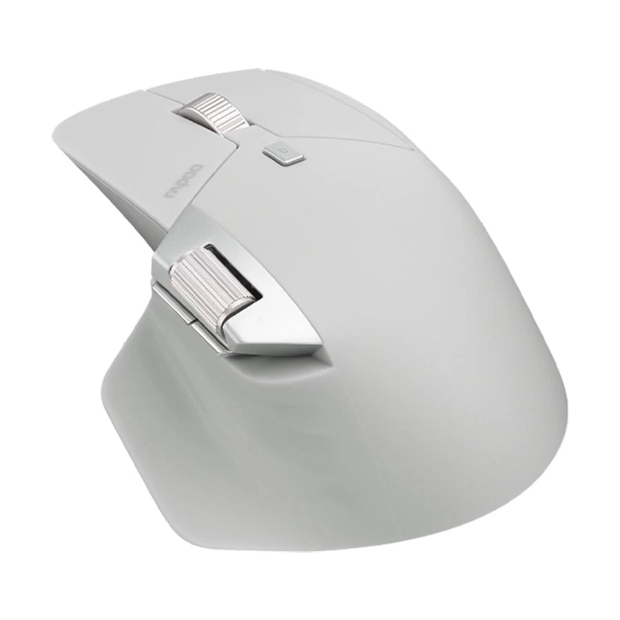 Rapoo MT760L Dual-Mode Wireless Mouse – Light Gray