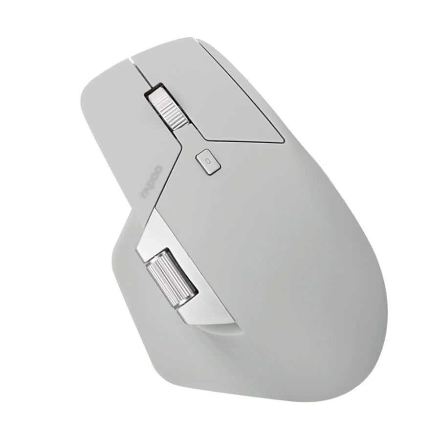 Rapoo MT760L Dual-Mode Wireless Mouse – Light Gray